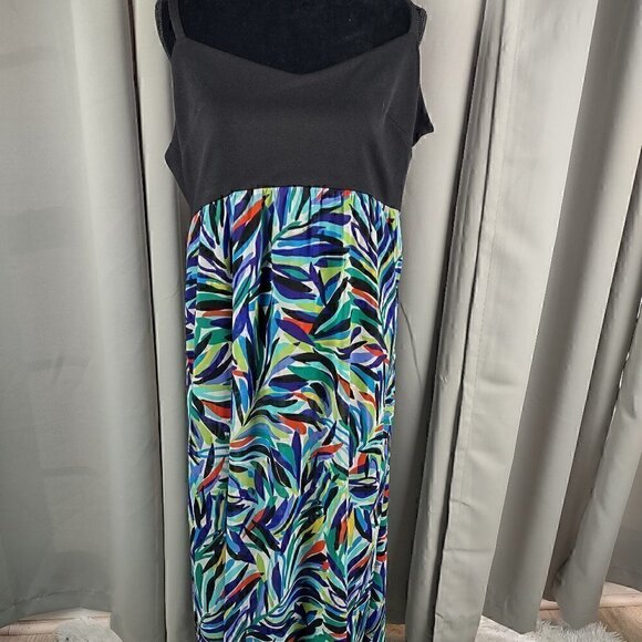 Nicole by Nicole Miller Dresses & Skirts - Nicole Miller Rainbow Maxi Dress Sleeveless Size 16